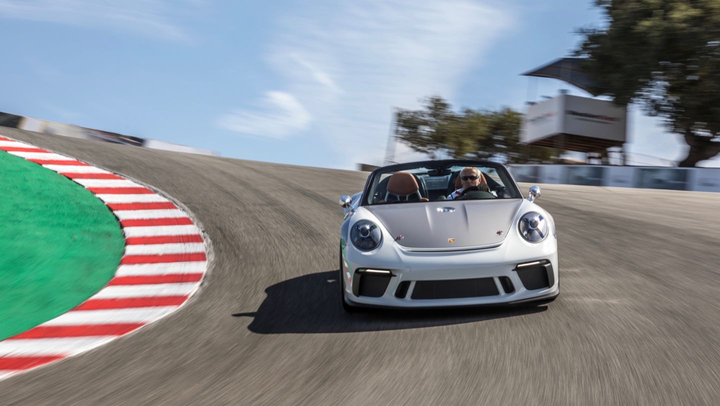 911 Speedster Concept, Rennsport Reunion VI, Weathertech Raceway Laguna Seca, 2018, Porsche AG