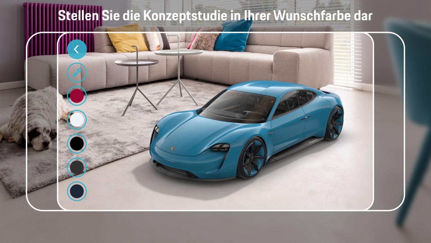 Mission E Augmented Reality App, 2018, Porsche AG