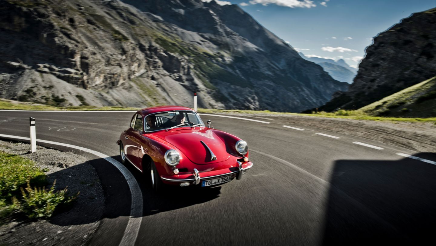 356 Carrera, Porsche Drive – Stelvio, 2017, Porsche AG