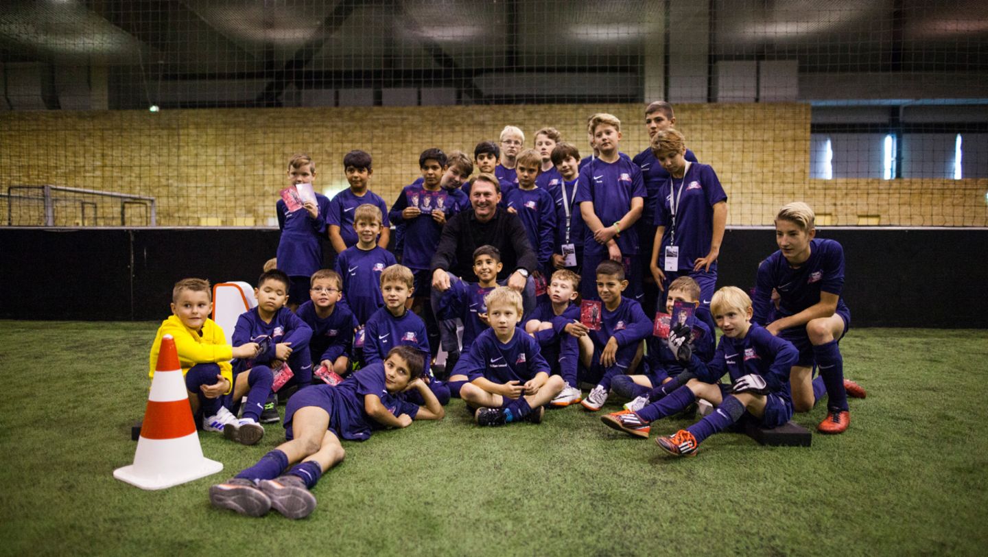 RB Leipzig Fußballschule, 2016, Porsche AG