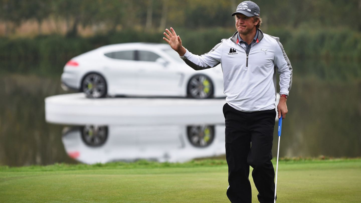 Pelle Edberg, Golfspieler, Porsche European Open, Bad Griesbach, 2015, Porsche AG