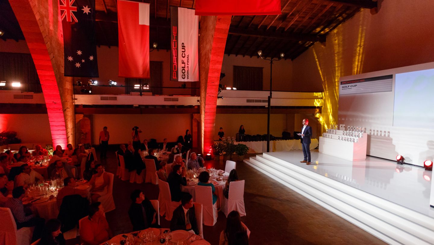 Presentation ceremony, Porsche Golf Cup, Majorca, 2015, Porsche AG