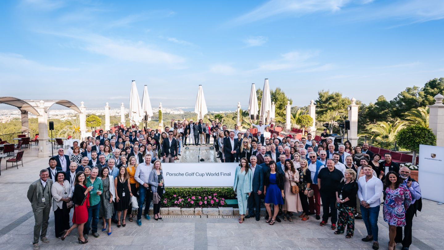 Group picture participants, Porsche Golf Cup World Final, 2018, Porsche AG