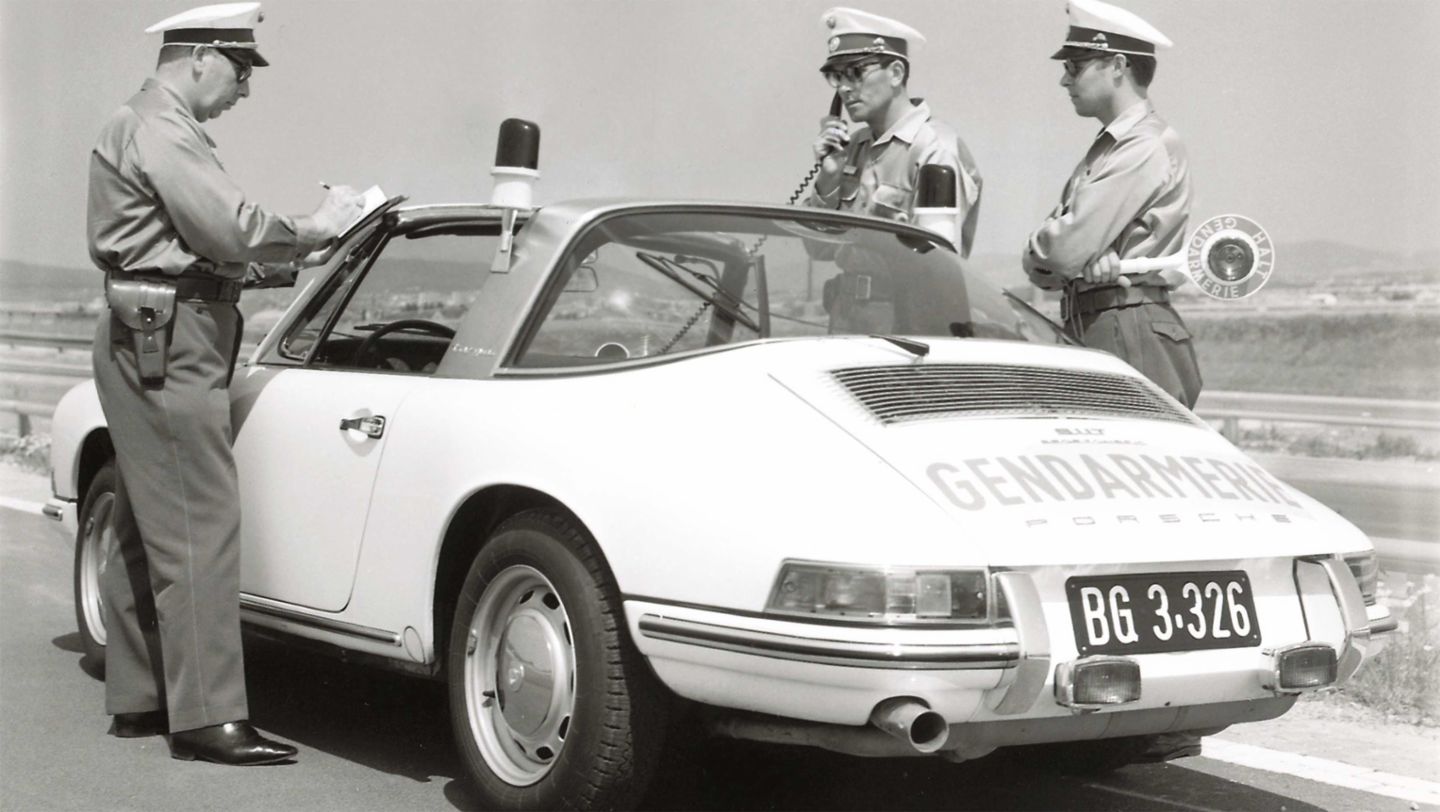 911 Targa, Polizeiauto, Österreich, Porsche AG