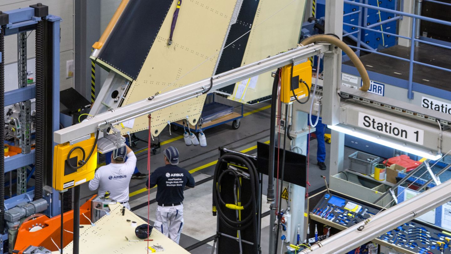 Airbus plant, Stade, 2016, Porsche Consulting GmbH