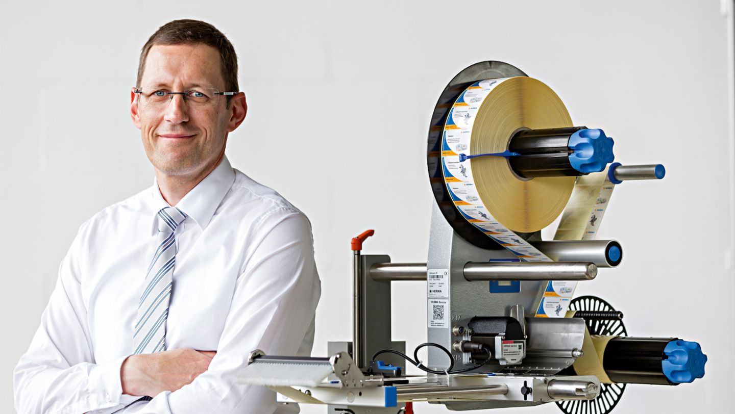 Martin Kühl, Director of the Labeling Machine Division (Photo: Jörg Eberl)