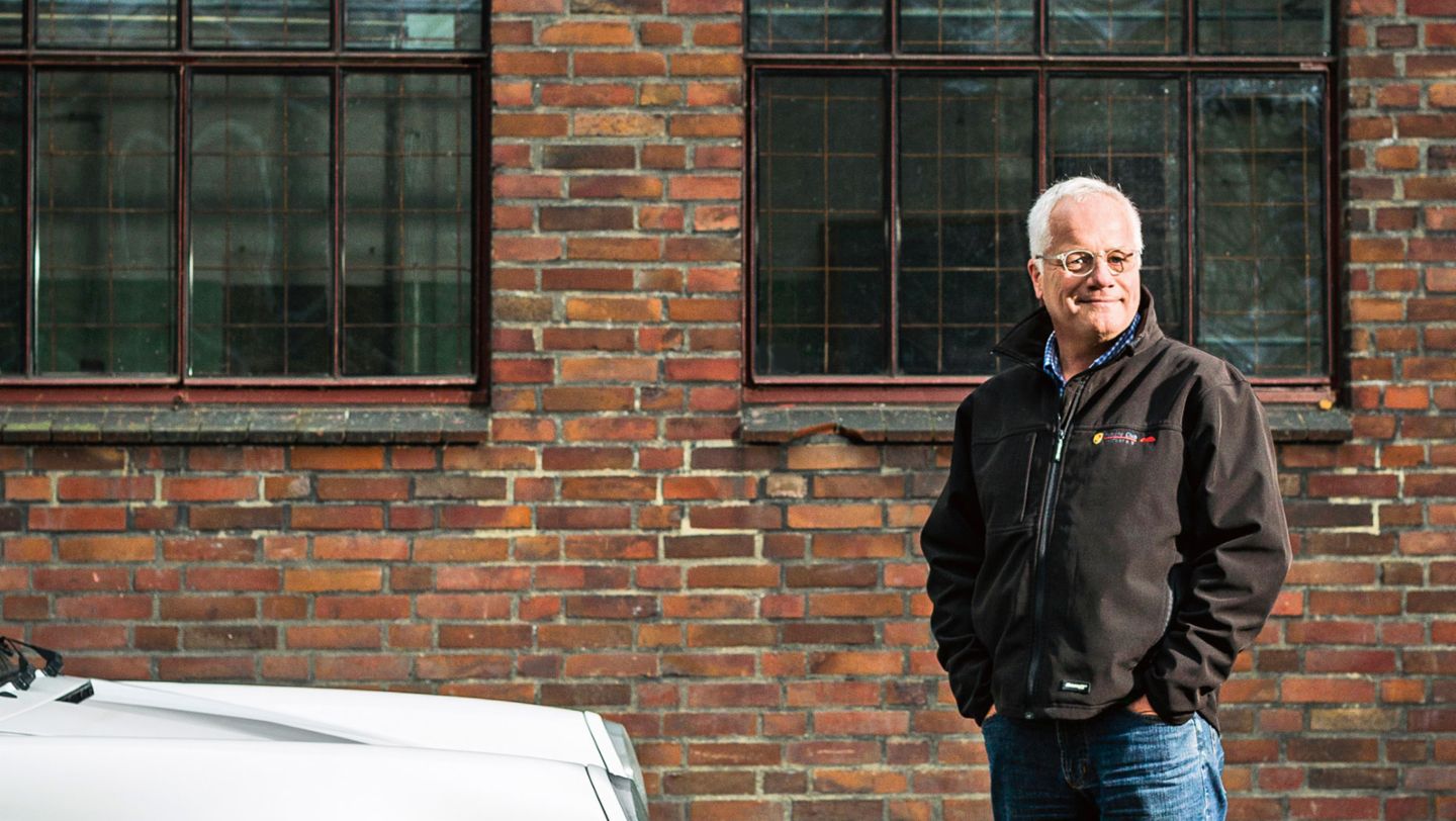 Boris Jankiewicz, vicepresidente, Porsche Club de Westfalia, 911 Carrera Targa, Dortmund (Alemania), 2017, Porsche AG