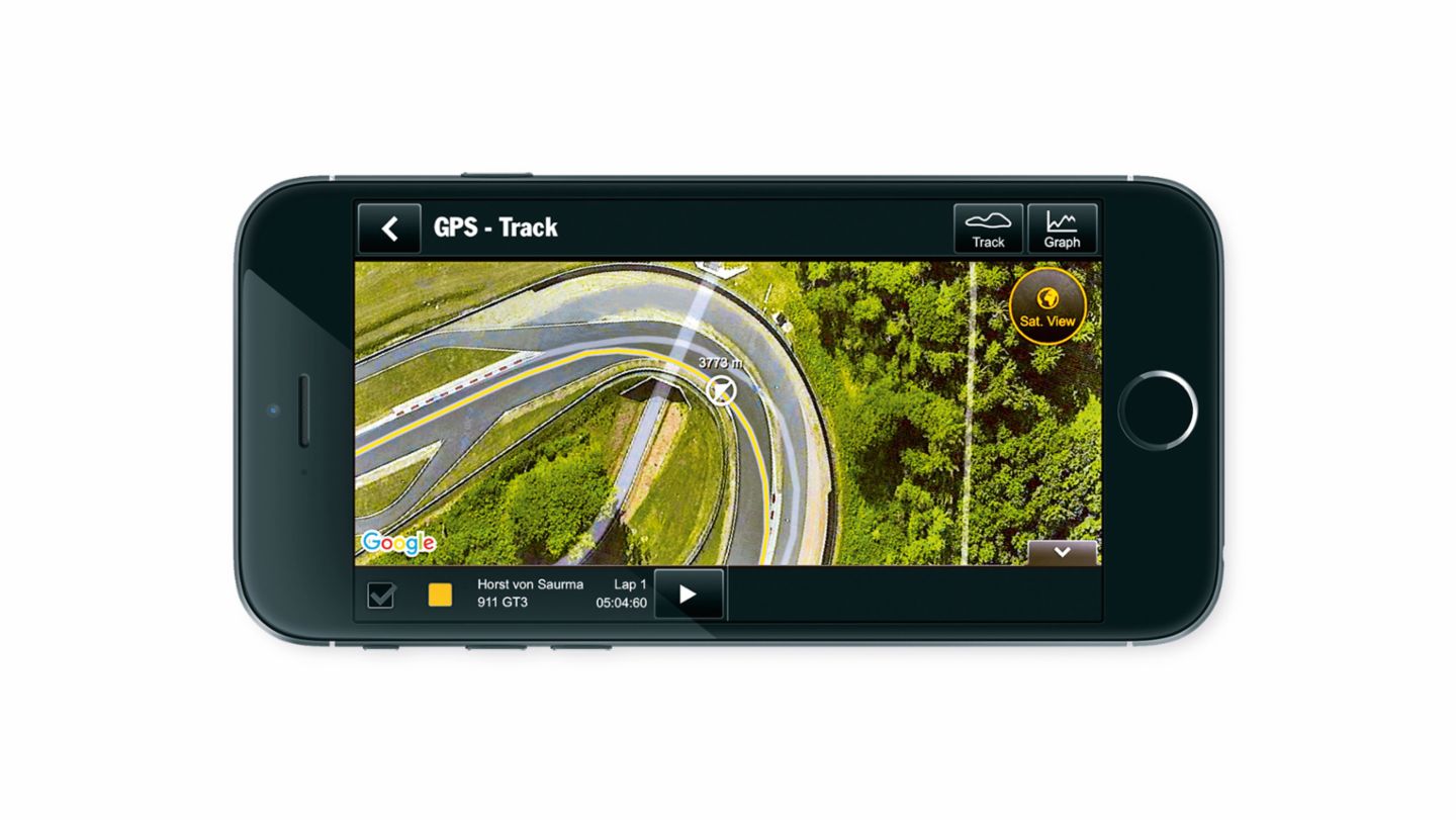 Porsche Track Precision app, 2017, Porsche AG