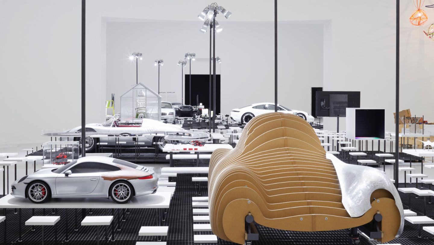 Ausstellung “Driven by German Design”, Qatar Museum, 2017, Porsche AG