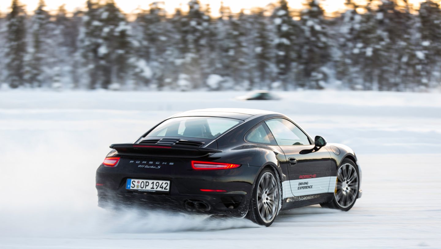 911 Turbo S, Porsche Driving Experience, Ice Force, Levi, Finland, 2015, Porsche AG