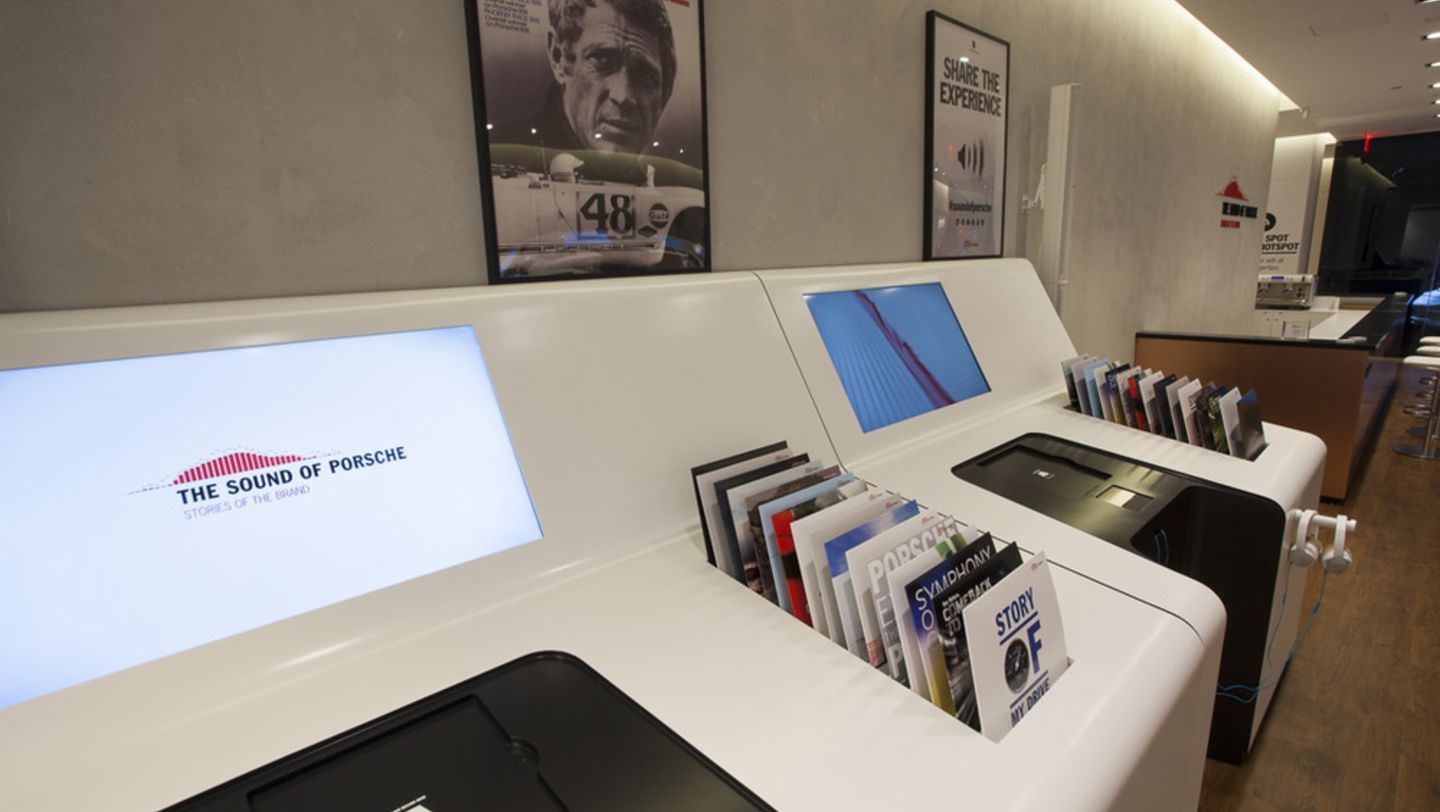Porsche Pop-up-Store, New York City, 2014, Porsche AG