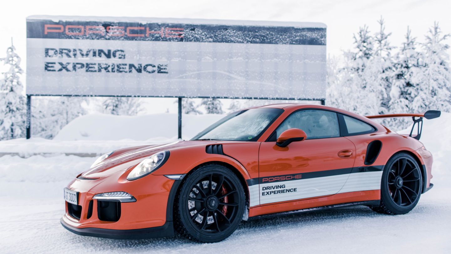 911 GT3 RS, Porsche Driving Experience Winter, Levi, Finland, 2016, Porsche AG