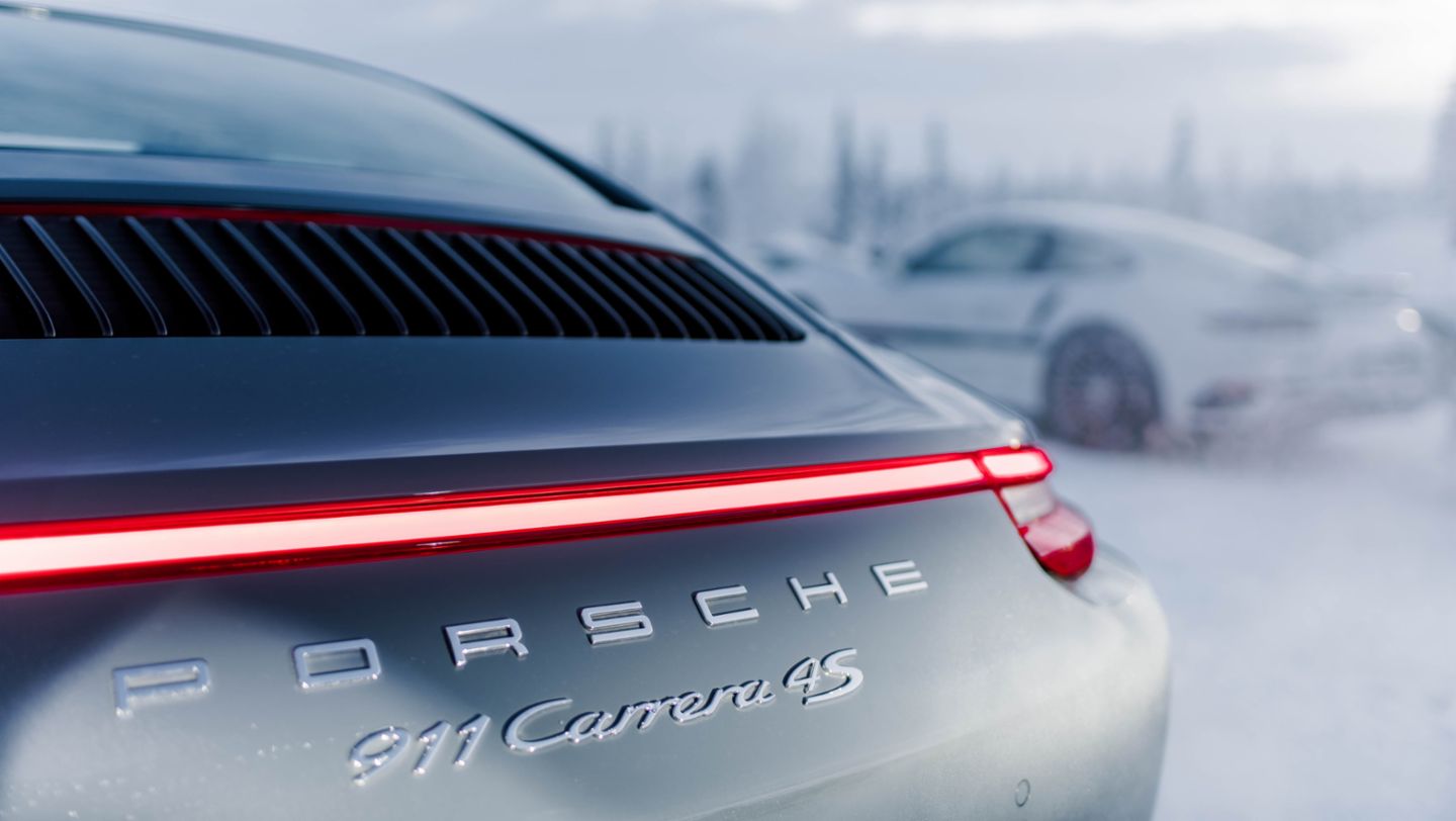 911 Carrera 4S, Porsche Driving Experience Winter, Levi, Finnland, 2016, Porsche AG