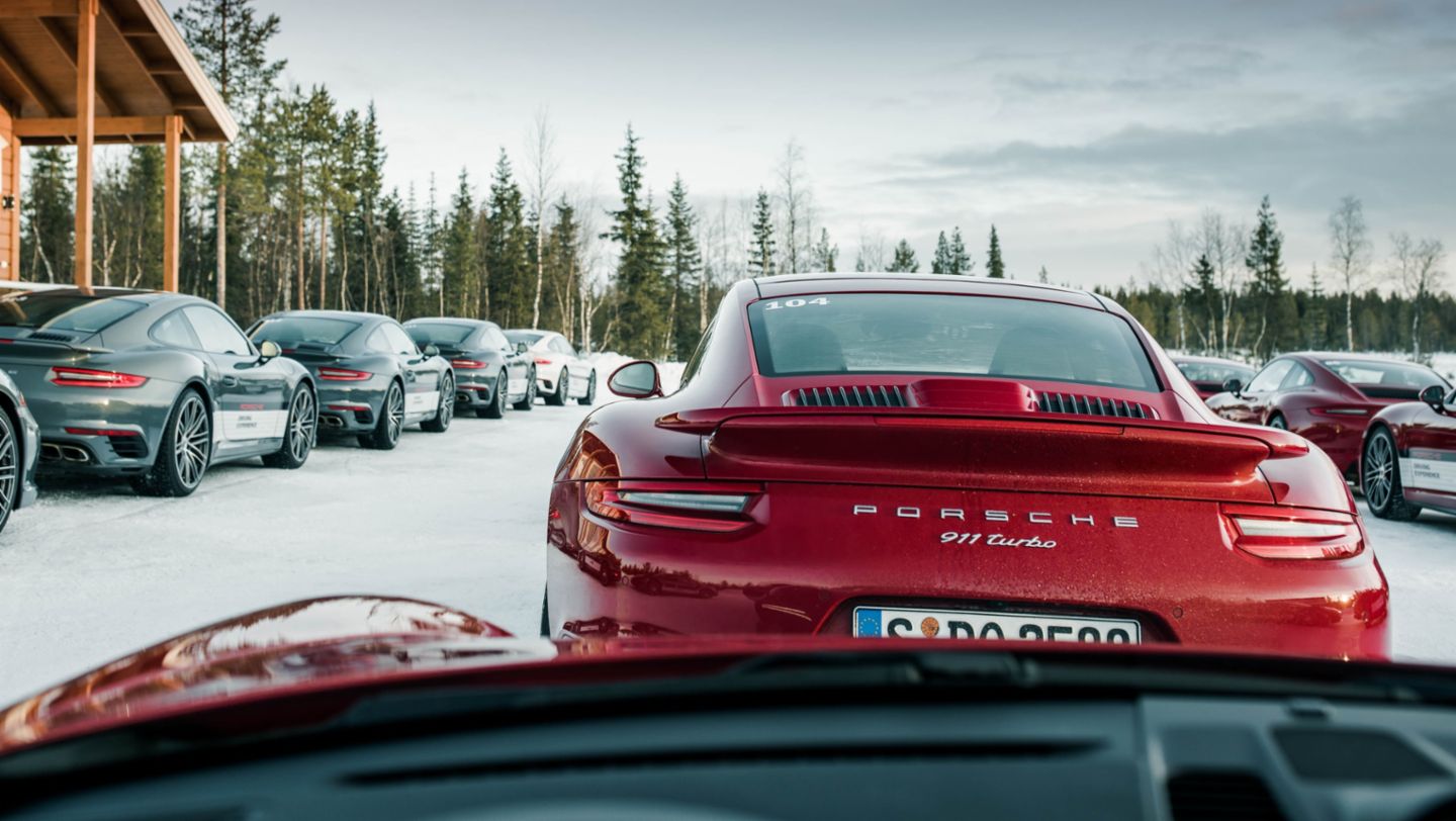 911 Turbo, Porsche Driving Experience Levi, Finland, 2017, Porsche AG