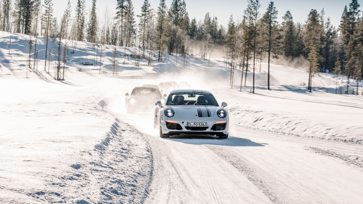 Porsche Driving Experience Levi, Finnland, 2017, Porsche AG