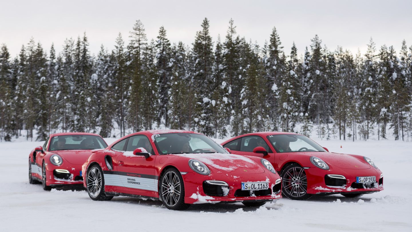911 Turbo, Porsche Driving Experience, Ice Force, Levi, Finnland, 2015, Porsche AG