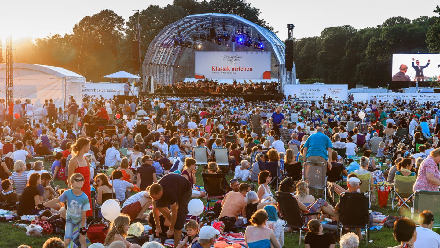 Konzertbühne, Leipziger Rosental, 2016, Porsche AG