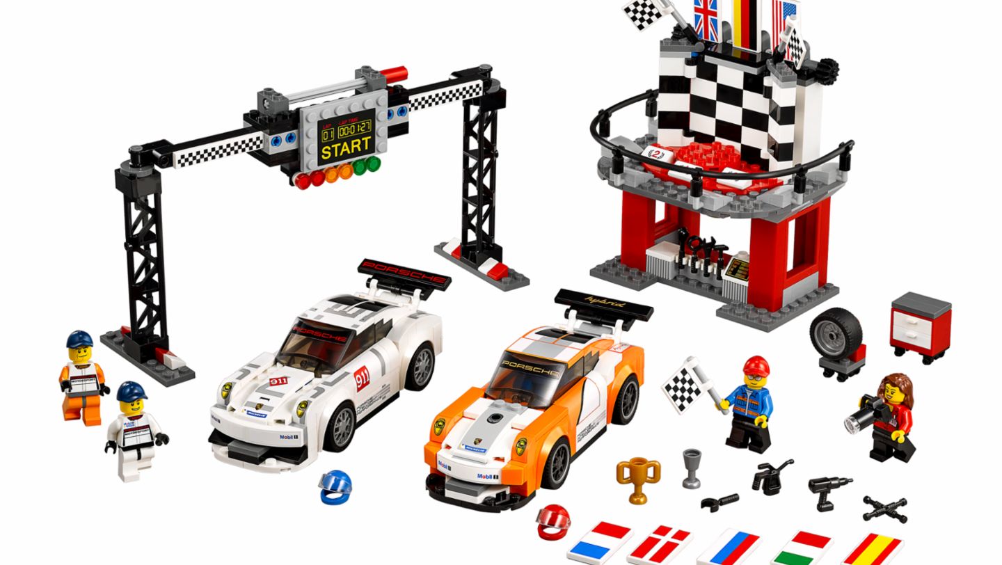 911 RSR, 911 GT3 R Hybrid, LEGO, 2015, Porsche AG
