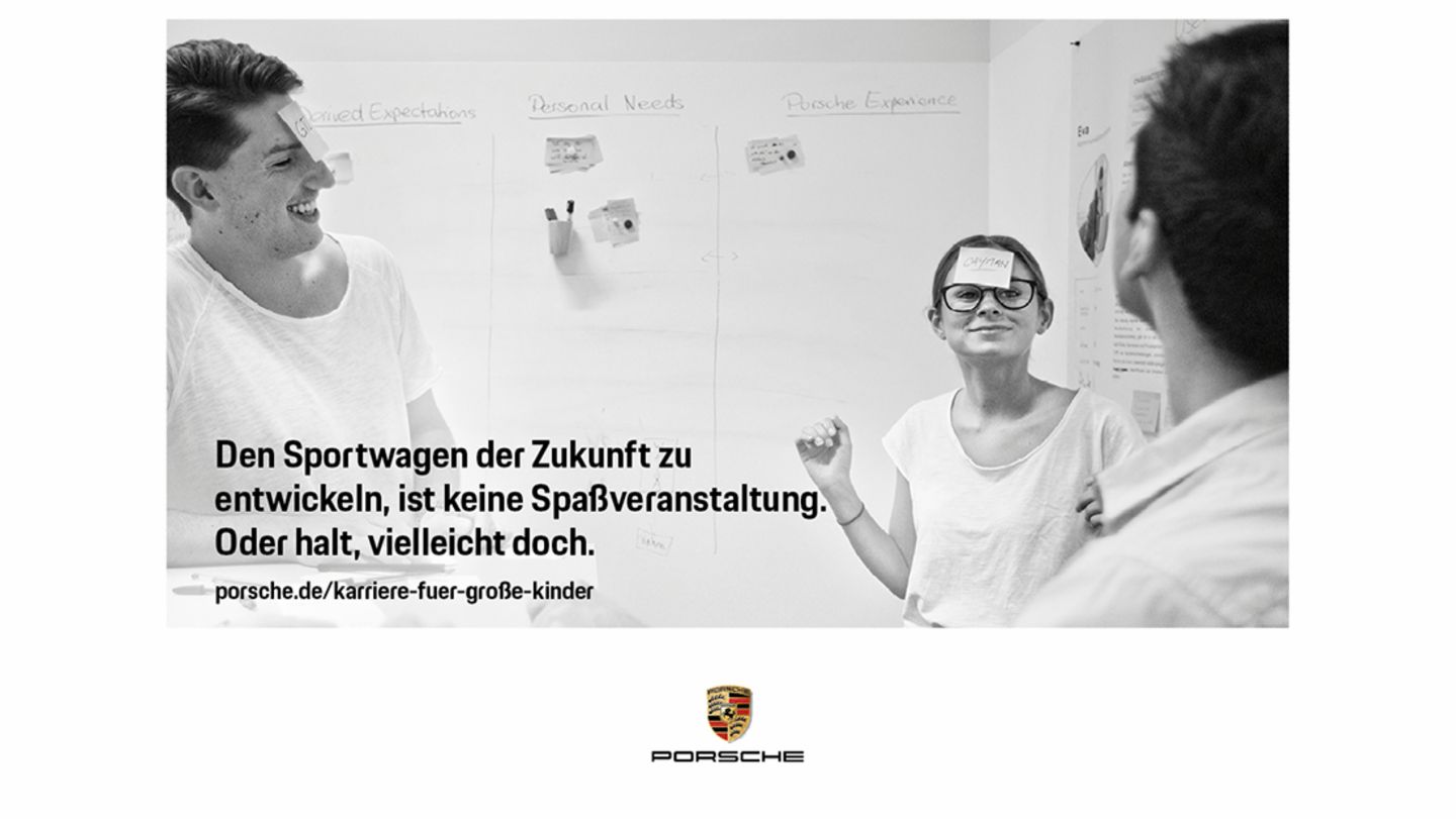 Employer Branding Kampagne, 2018, Porsche AG