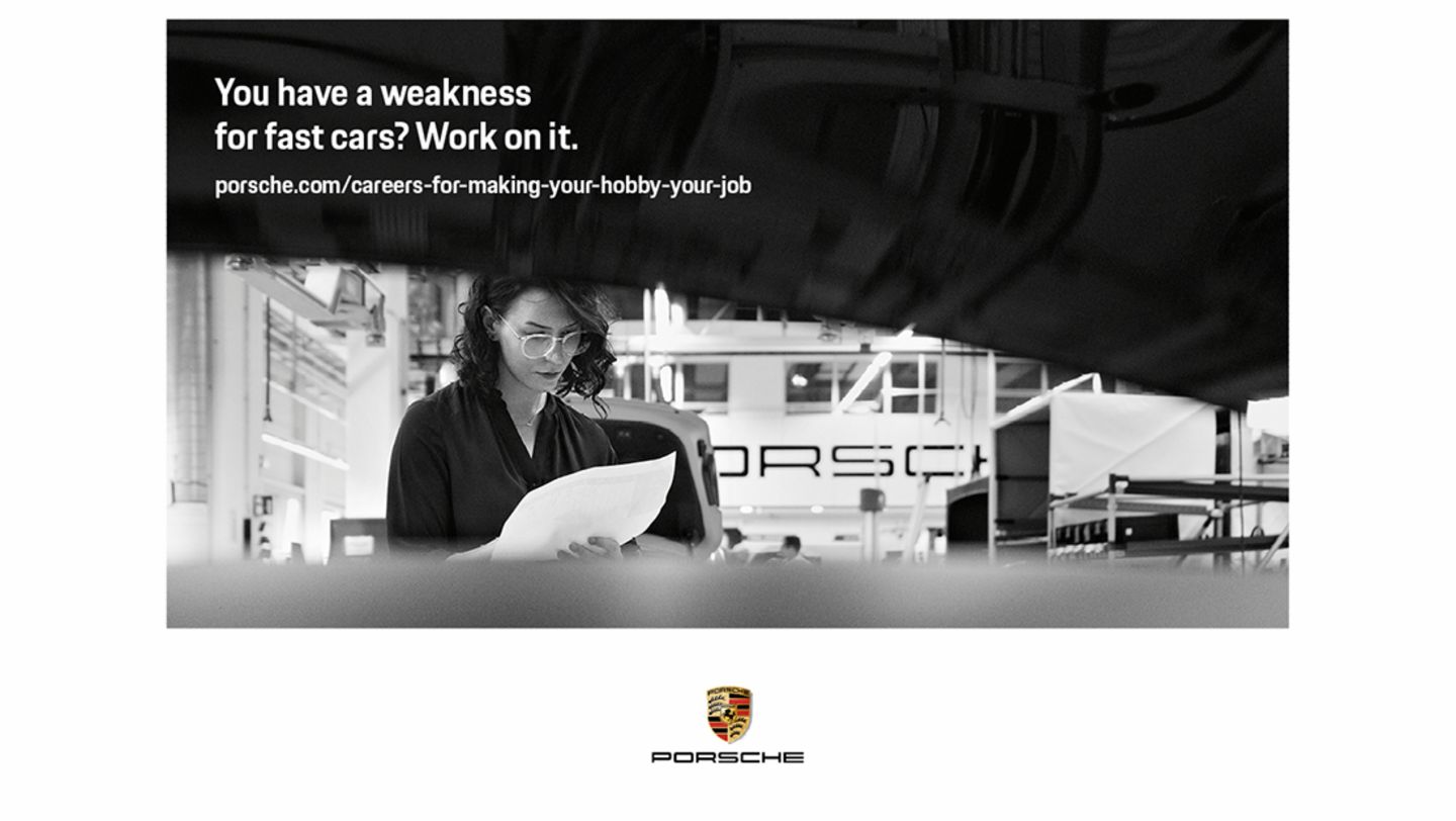 Employer Branding Campaign, 2018, Porsche AG