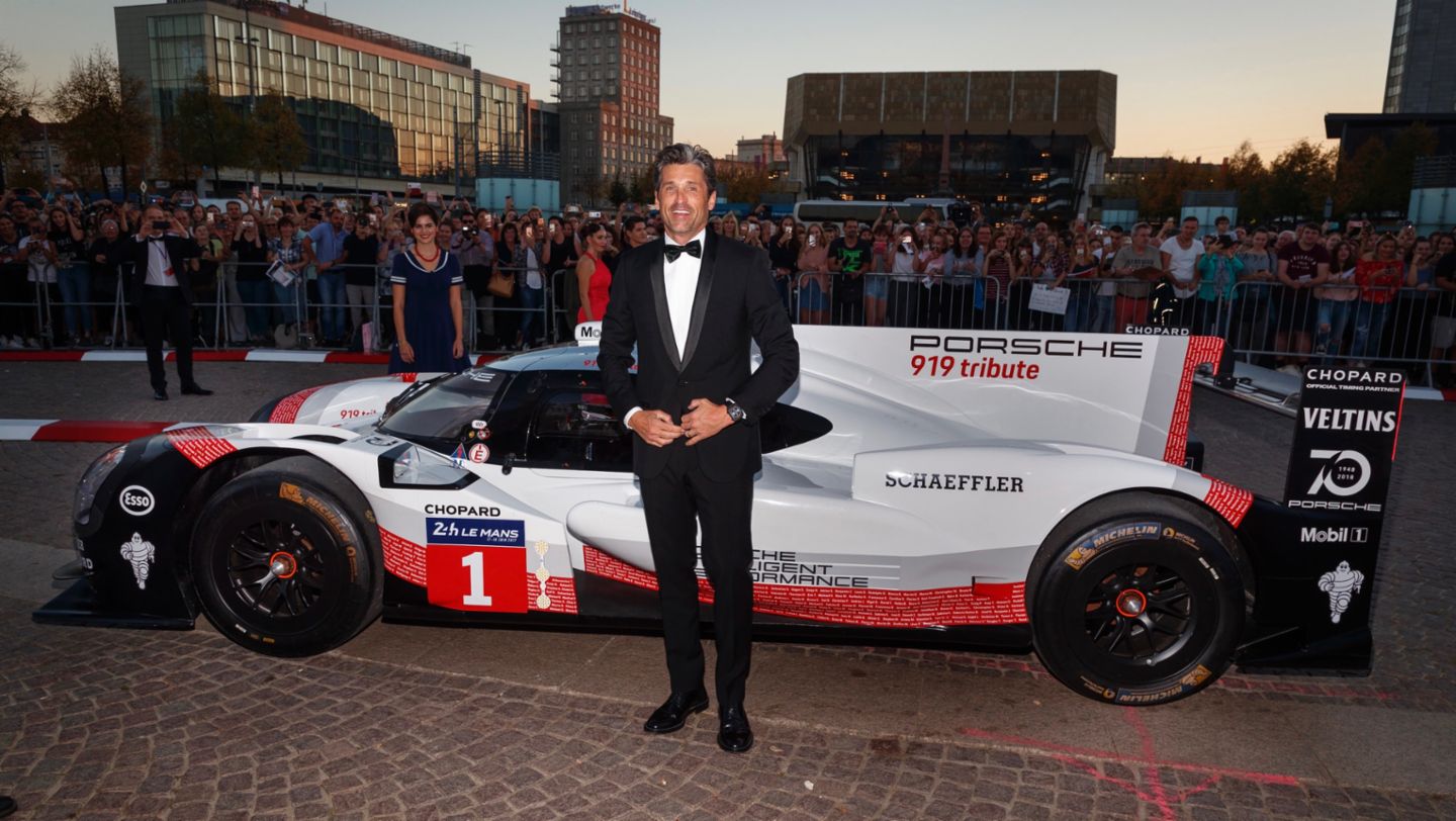 Patrick Dempsey, 919 Hybrid Evo, Leipziger Opernball, 2018, Porsche AG