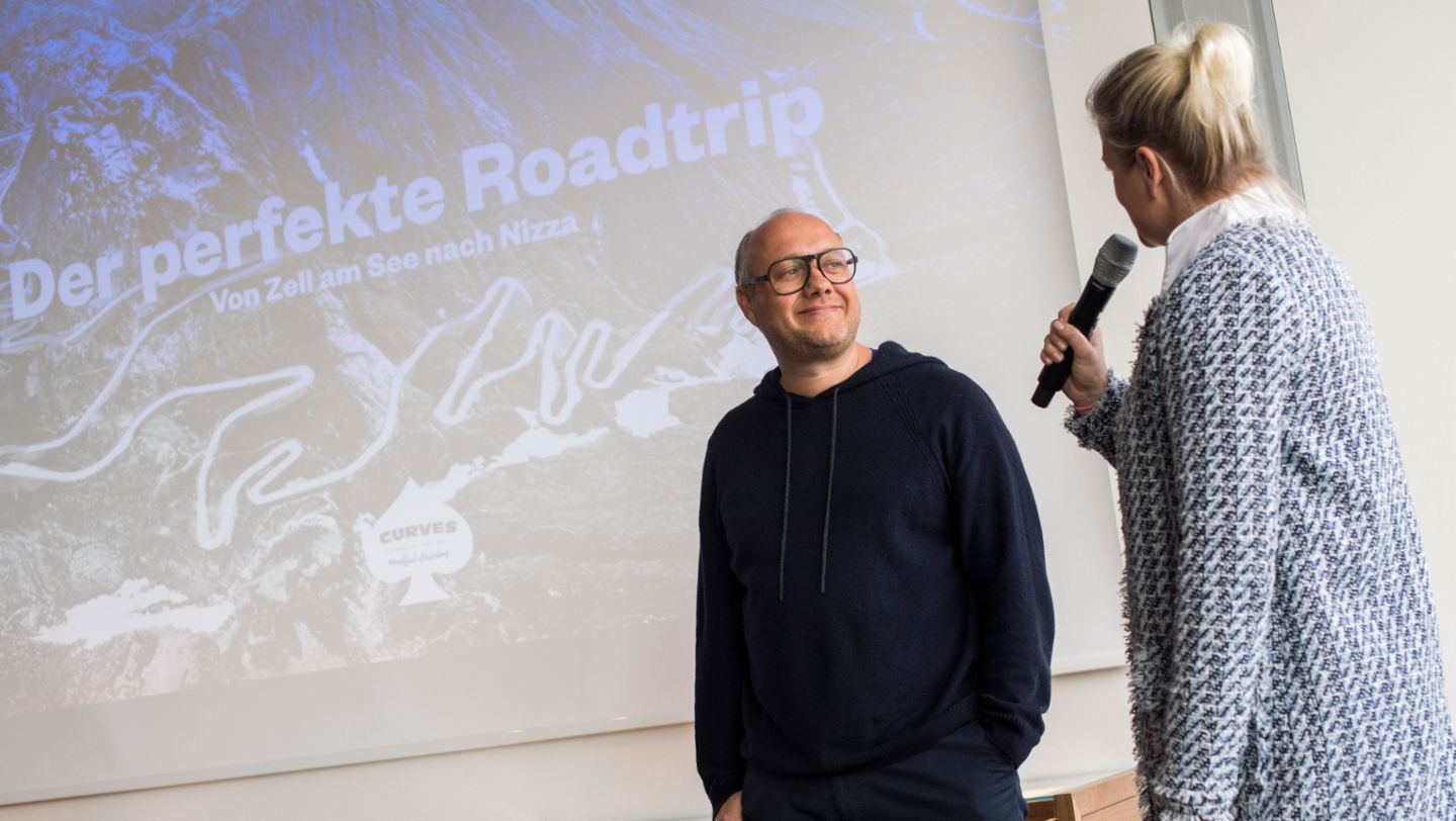 Stefan Bogner, Macher des Curves Magazin, Porsche on Sylt, 2018, Porsche AG