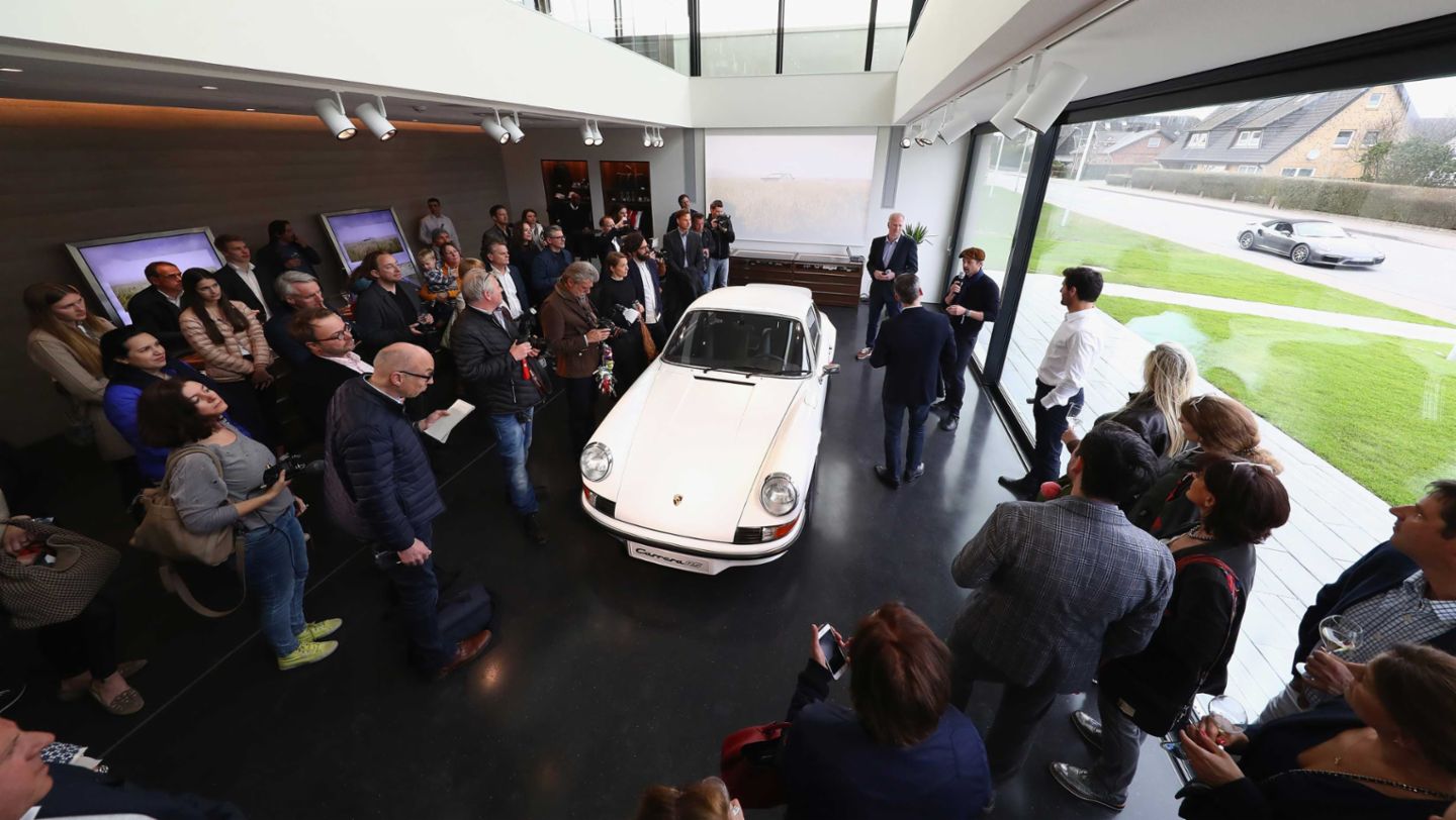 Carrera RS, Grand Opening of Porsche on Sylt, Sylt, Germany, 2017, Porsche AG