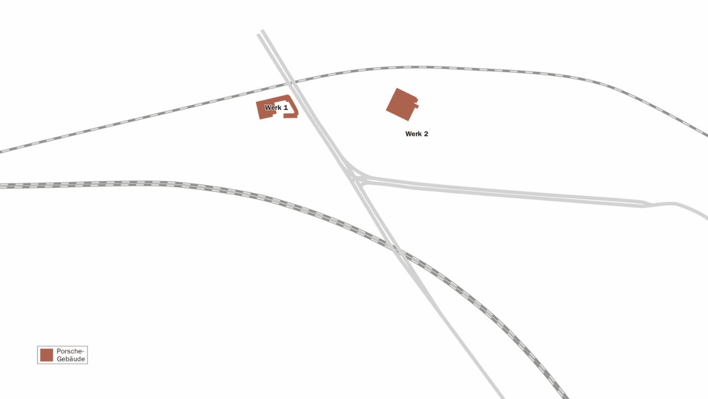 Plant Zuffenhausen 1953: 437 employees, 1601 produced cars