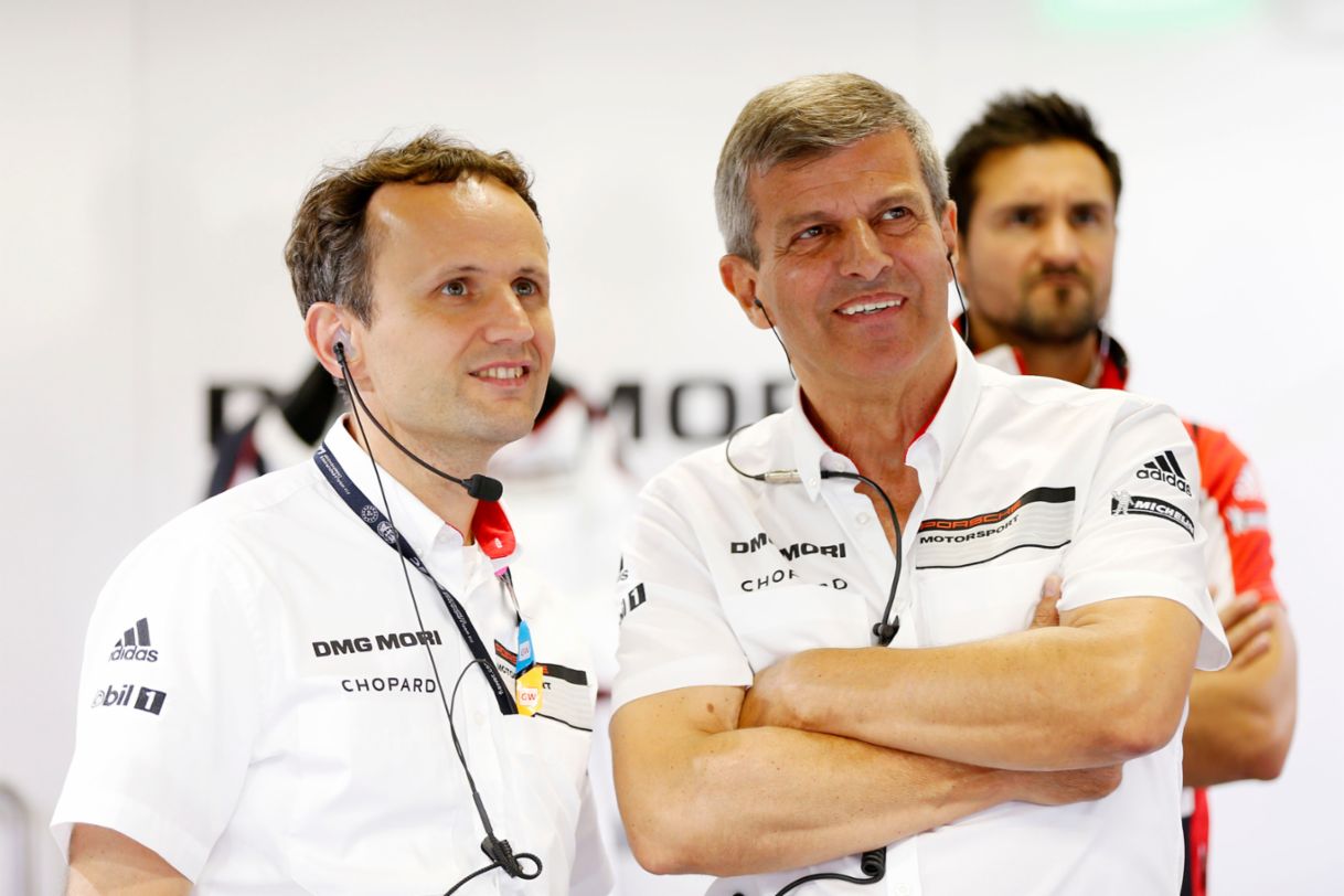 Alexander Hitzinger, Technical Director LMP1, Fritz Enzinger, Vice President LMP1