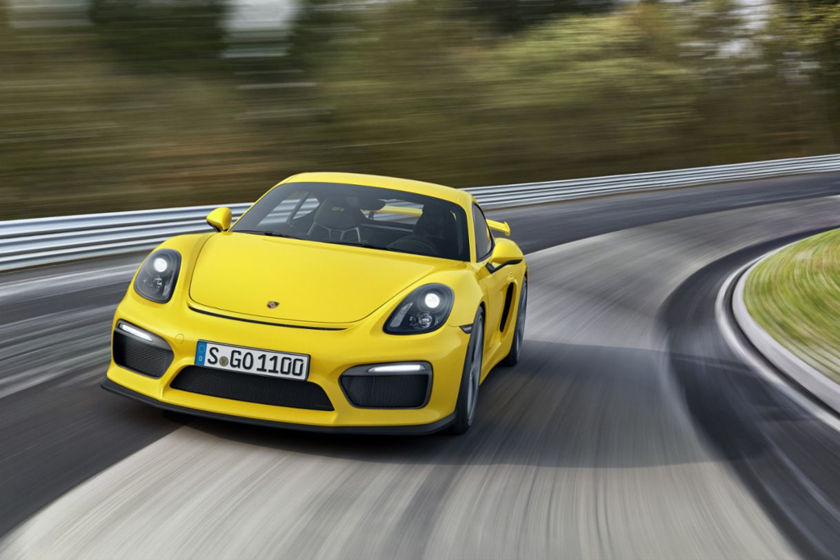 Cayman GT4 
<br/>