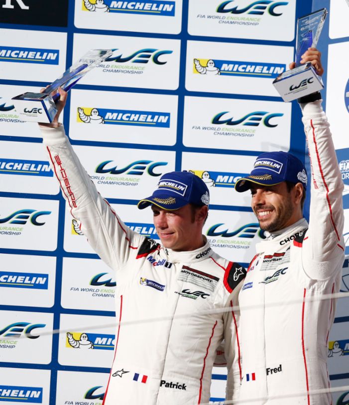 Porsche Team Manthey: Frederic Makowiecki, Patrick Pilet (l-r)