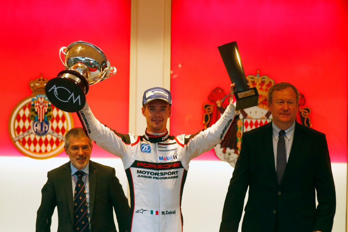 Matteo Cairoli (I) <br/>Porsche Mobil 1 Supercup Monaco 2016