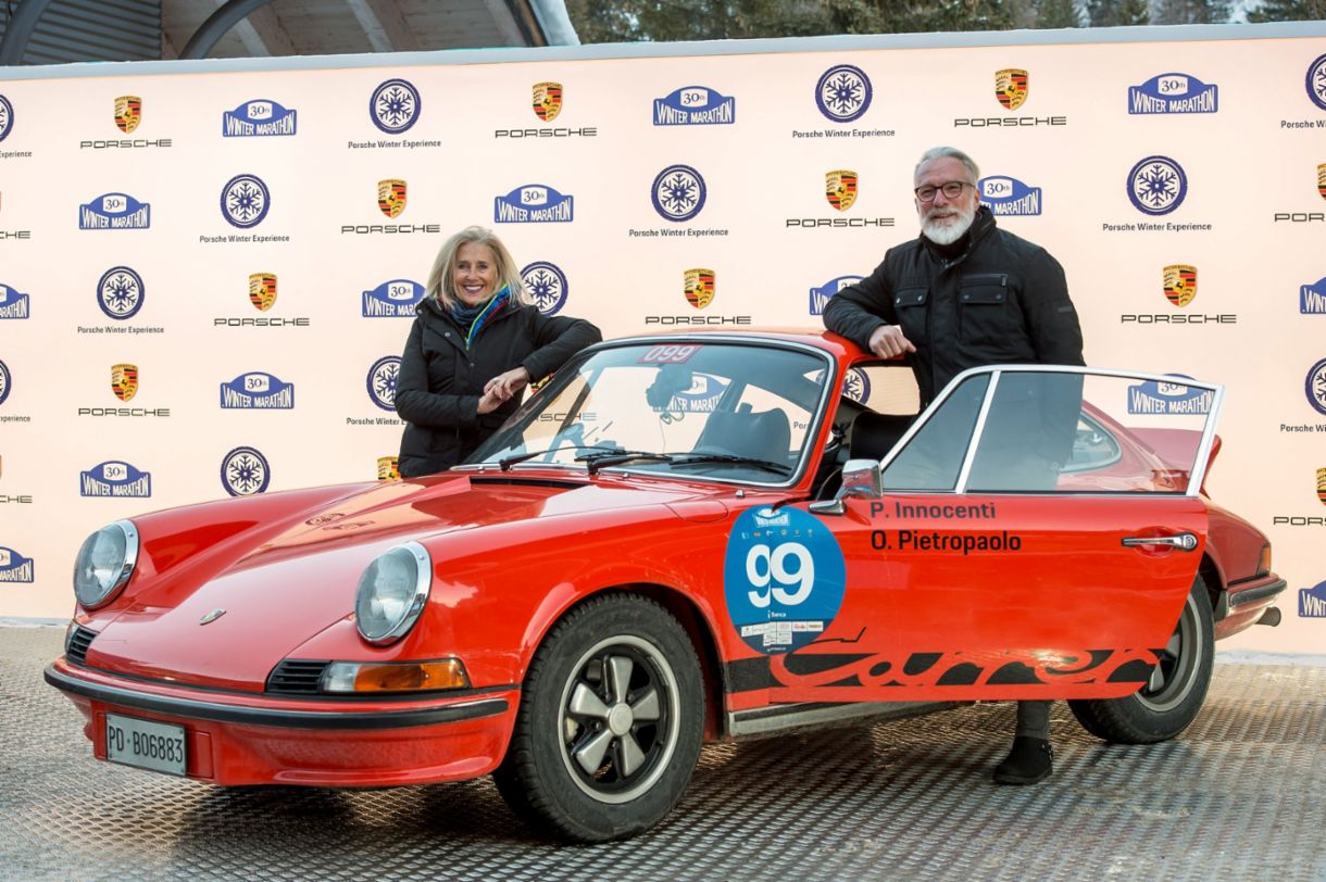 Porsche 911 Carrera RS - Equipaggio: Pietro Innocenti - Ornella Pietropaolo