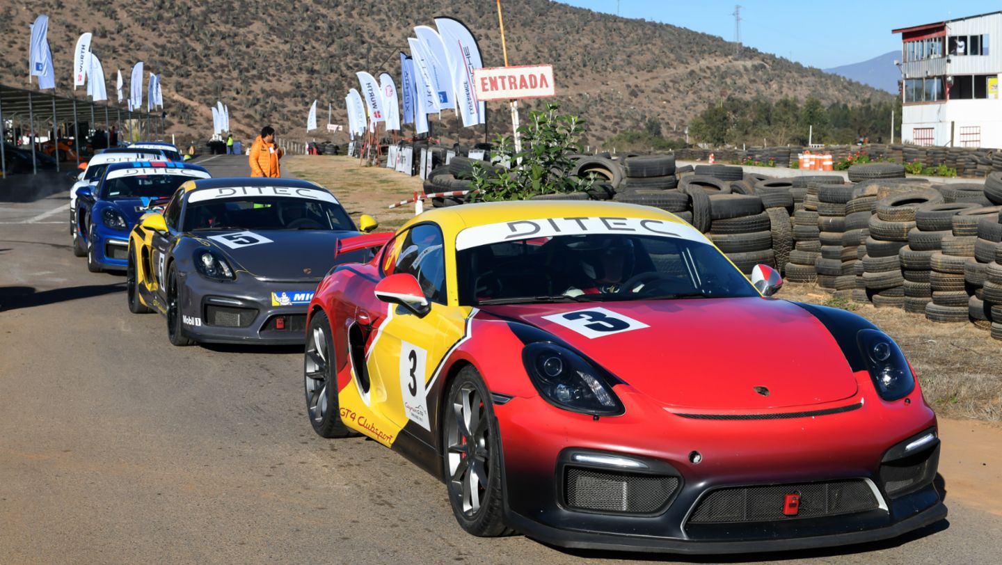 Un exigente circuito pone a prueba a los pilotos del Cayman GT4 Challenge en La Serena