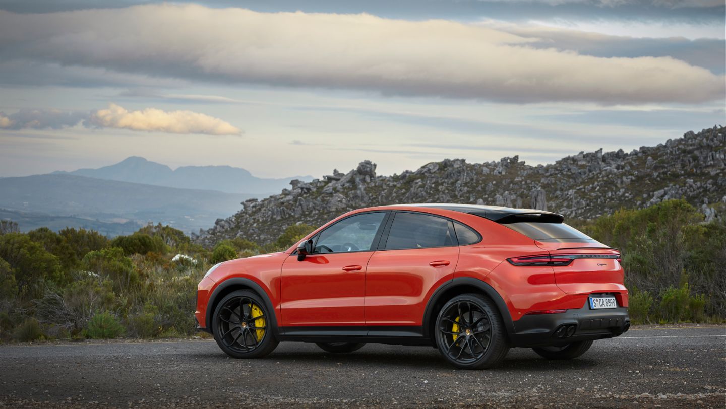 Nuevo Cayenne Coupé muestra una silueta optimizada para un mejor rendimiento