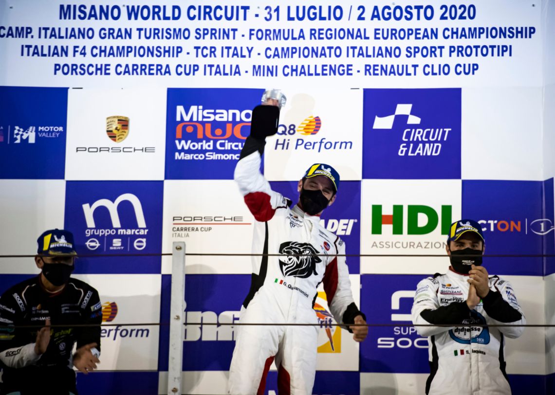 Porsche Carrera Cup Italia_Round 2_Misano Circuit_Podio