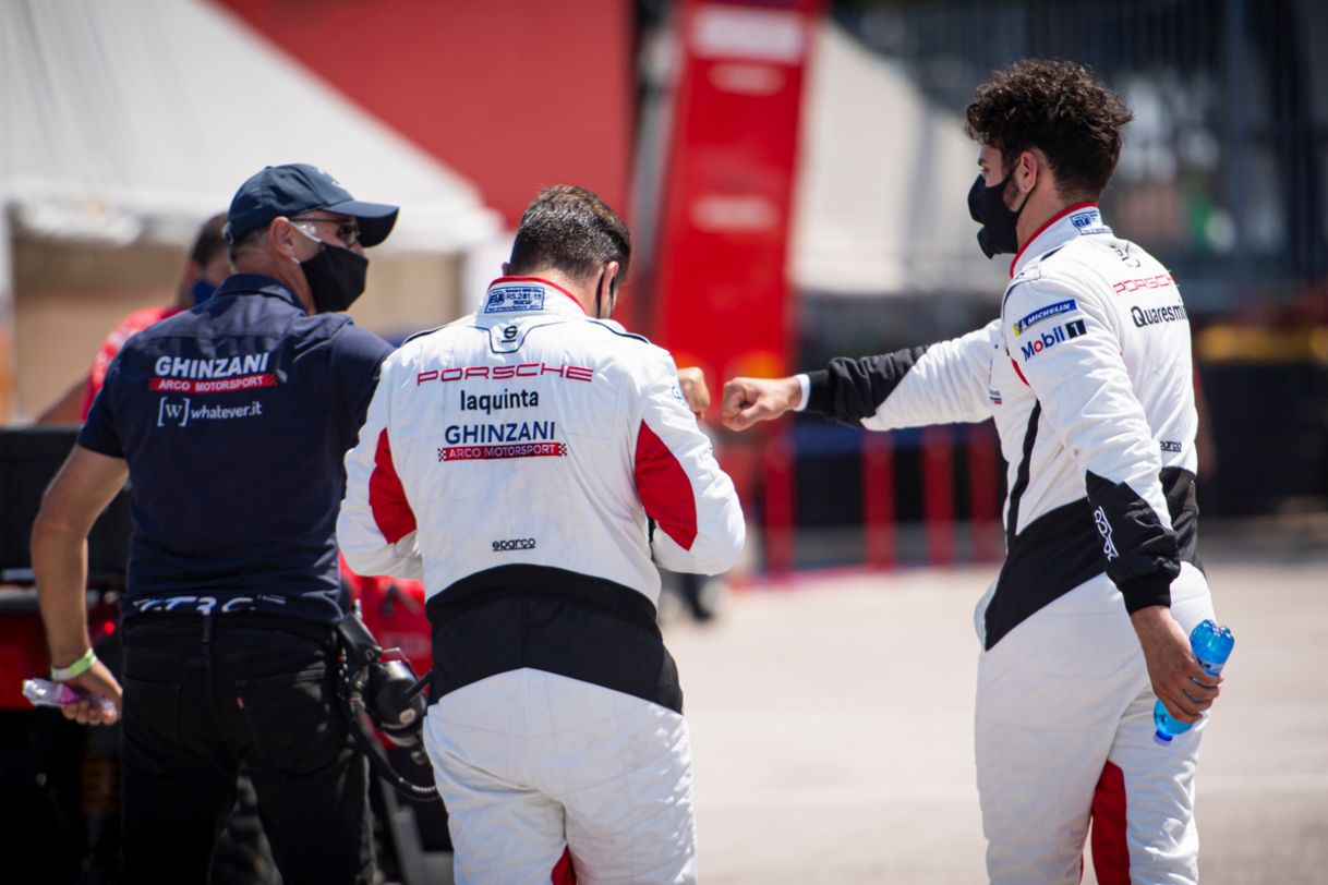 Porsche Carrera Cup Italia_Round 2_ Misano World Circuit_Iaquinta e Quaresmini