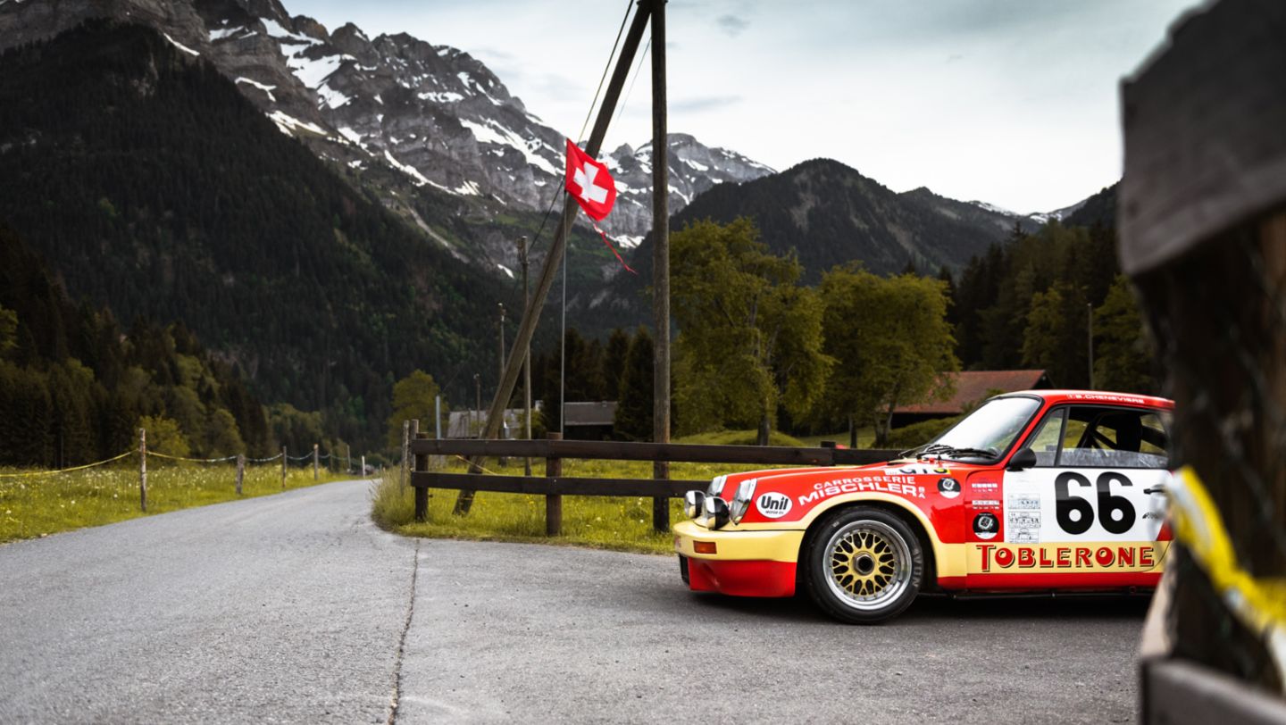 Porsche 911 Carrera RSR 3.0, la «Porsche Toblerone»