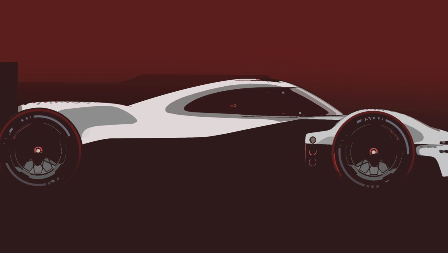 Design della Porsche Motorsport LMDh