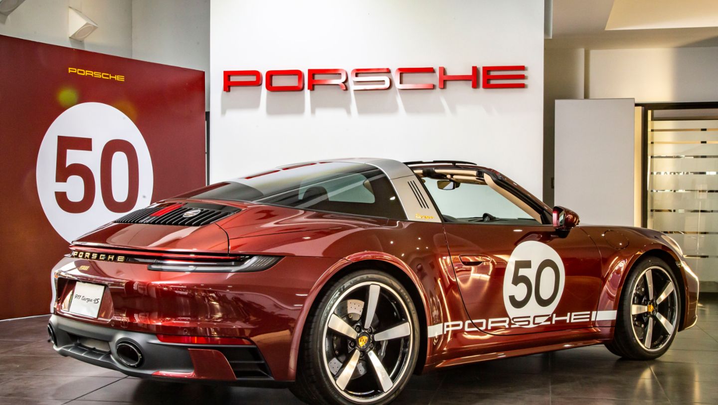 Presentado en Guatemala el exclusivo Porsche 911 Targa 4S Heritage Design