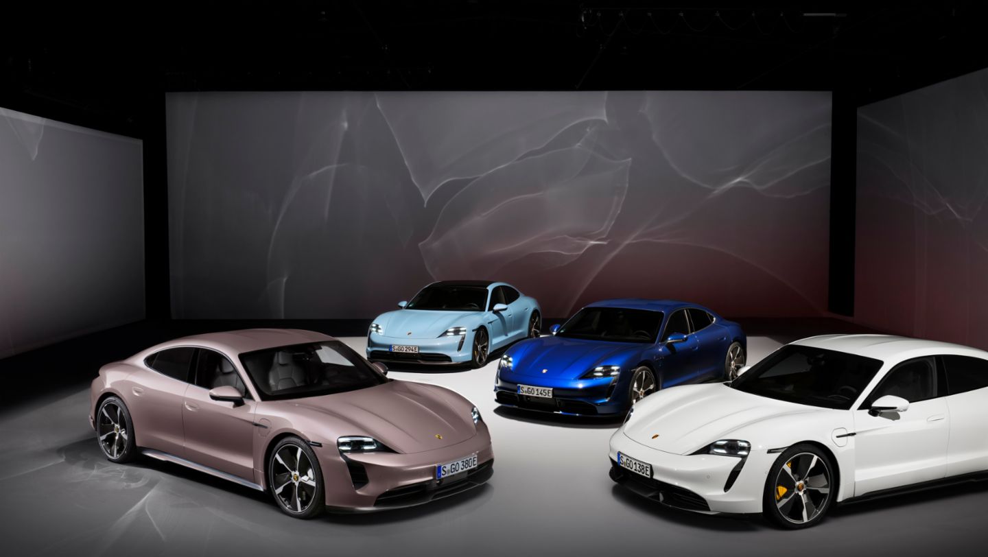 Taycan, Taycan 4S, Taycan Turbo, Taycan Turbo S, 2021, Porsche AG