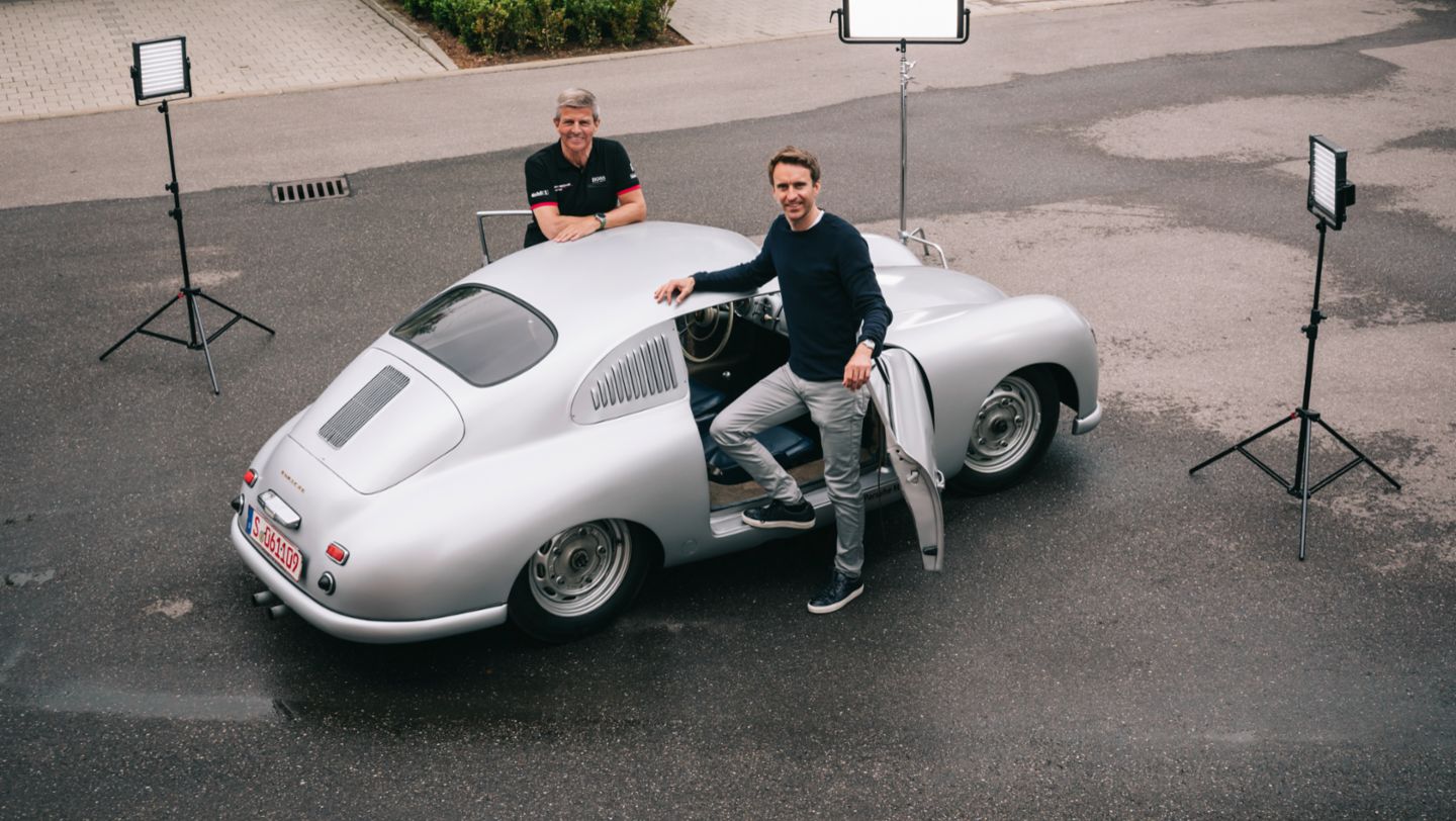 Tous deux se remémorent leur Porsche Moment personnel au Mans.