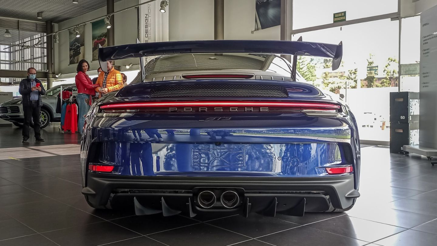 Colombia recibe al nuevo Porsche 911 GT3