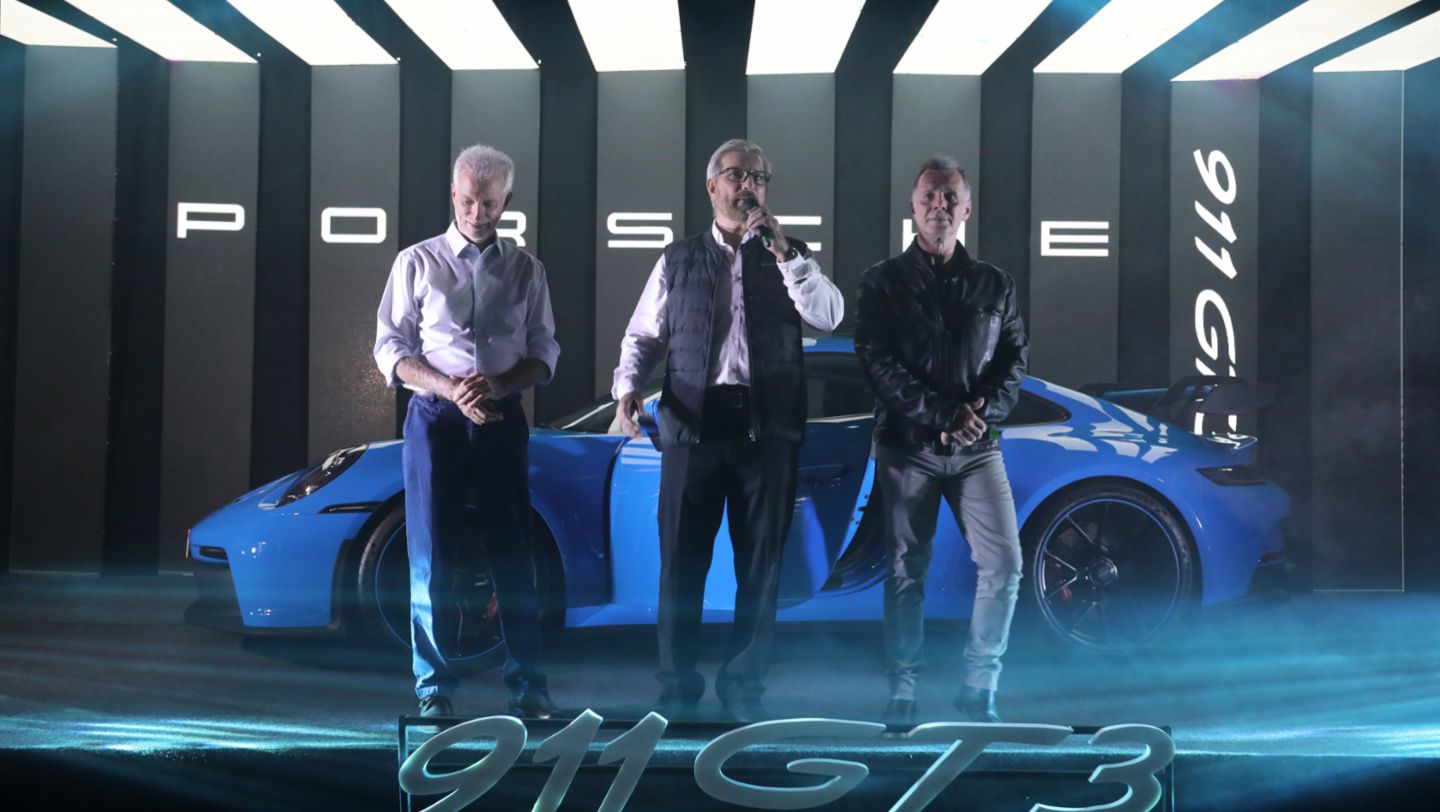 Porsche Paraguay presentó el ‘volador’ 911 GT3