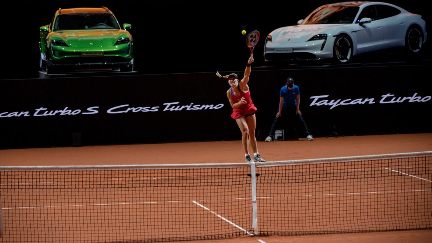 Angelique Kerber, embajadora de Porsche.