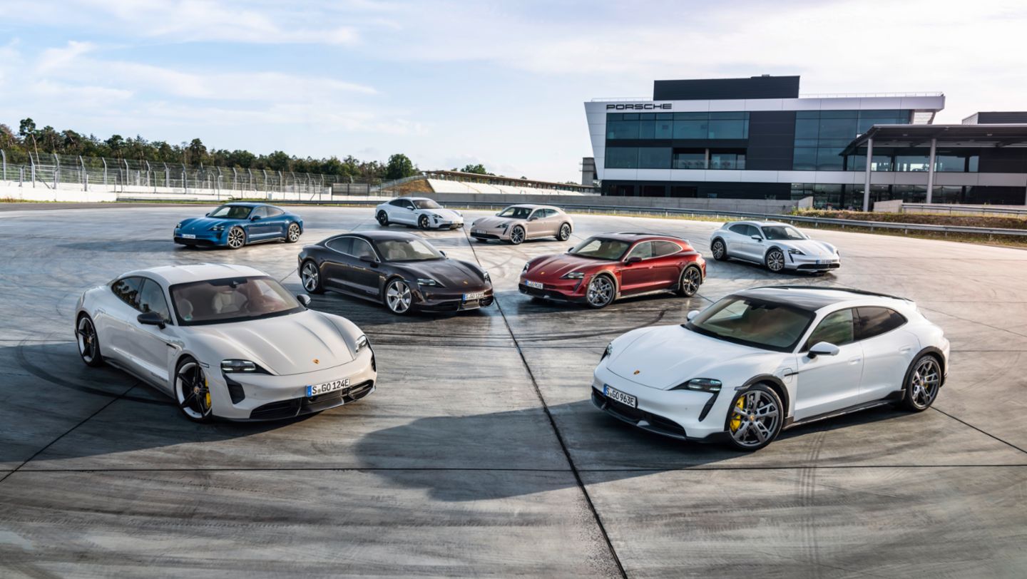 Stav softwaru pro modelový rok 2023 pro všechny deriváty Taycanu