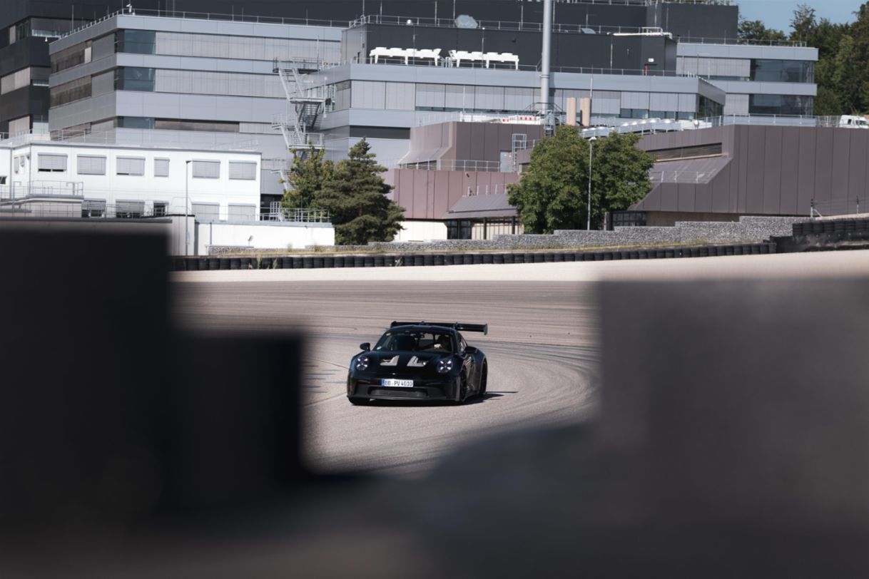 Prototipo della Porsche 911 GT3 RS, Weissach