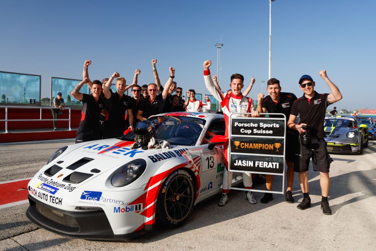 Porsche Sprint Challenge Suisse: GT3 Cup; 2022, Misano, Jasin Ferati