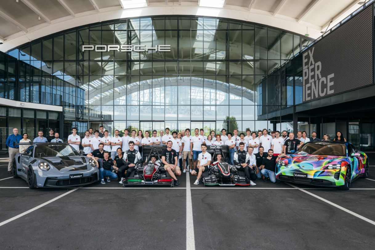 Porsche Italia insieme agli studenti dell'Università degli Studi di Padova