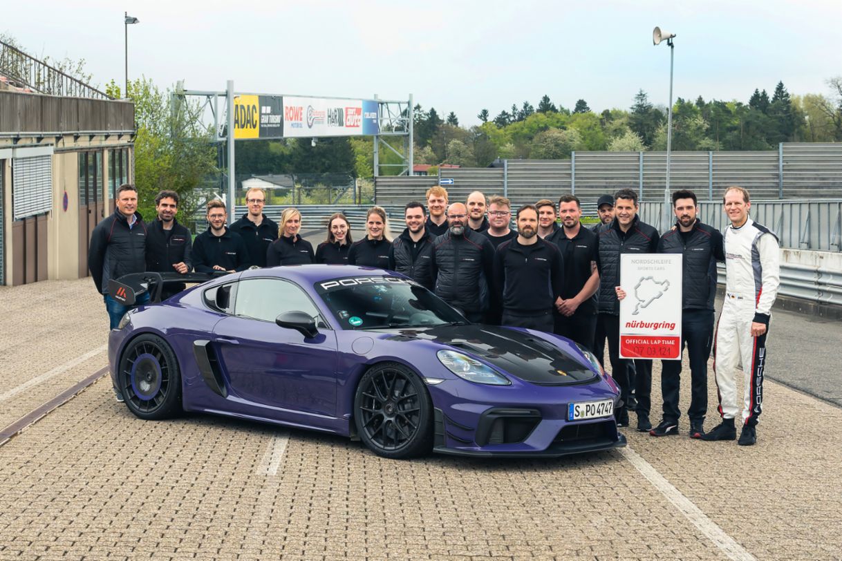 Kit Manthey per la Porsche 718 Cayman GT4 RS